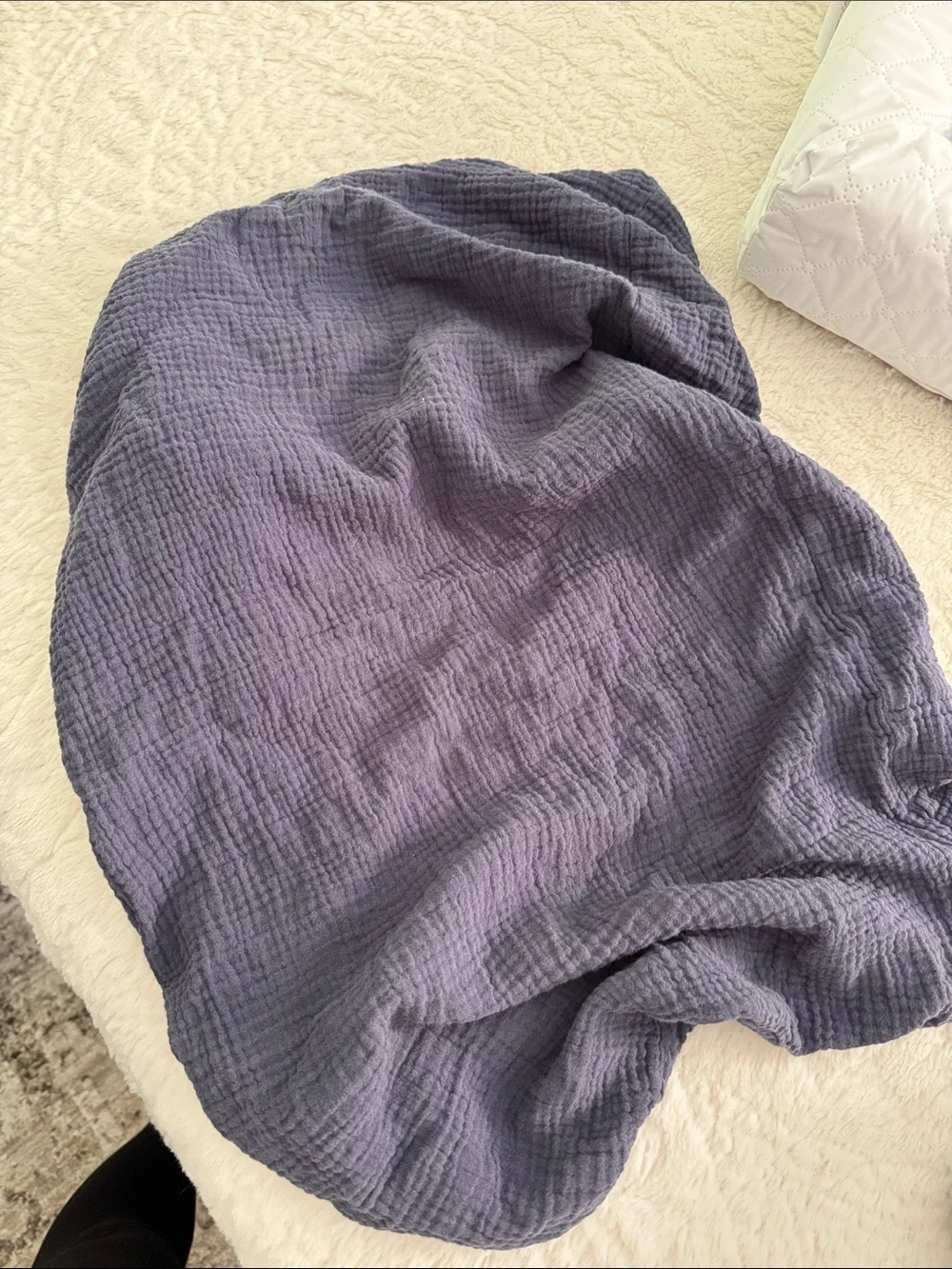 Set of two changing pad covers